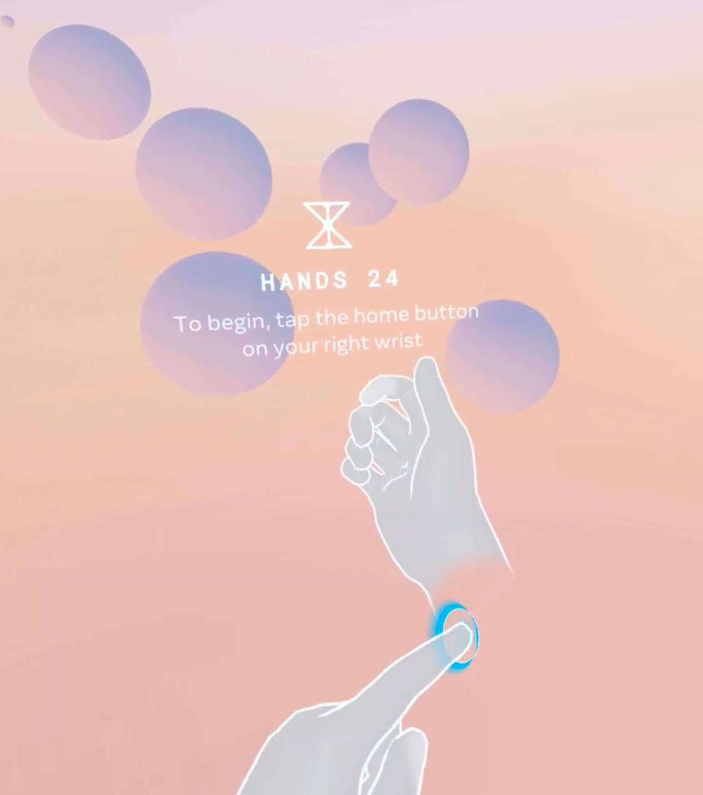 Meta Quest Hands 24 — VR onboarding